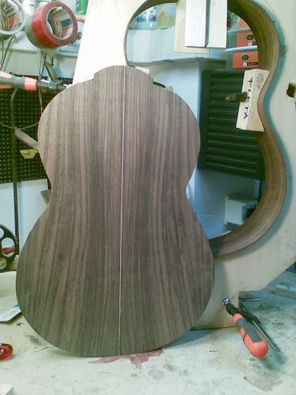 Ponte Corda Set Ponte Chitarra Classica In Osso Bovino E Palissandro - Include Ponte, Sella E Dado Per 6 Corde Ponte Chitarra Acustica - Foto 3