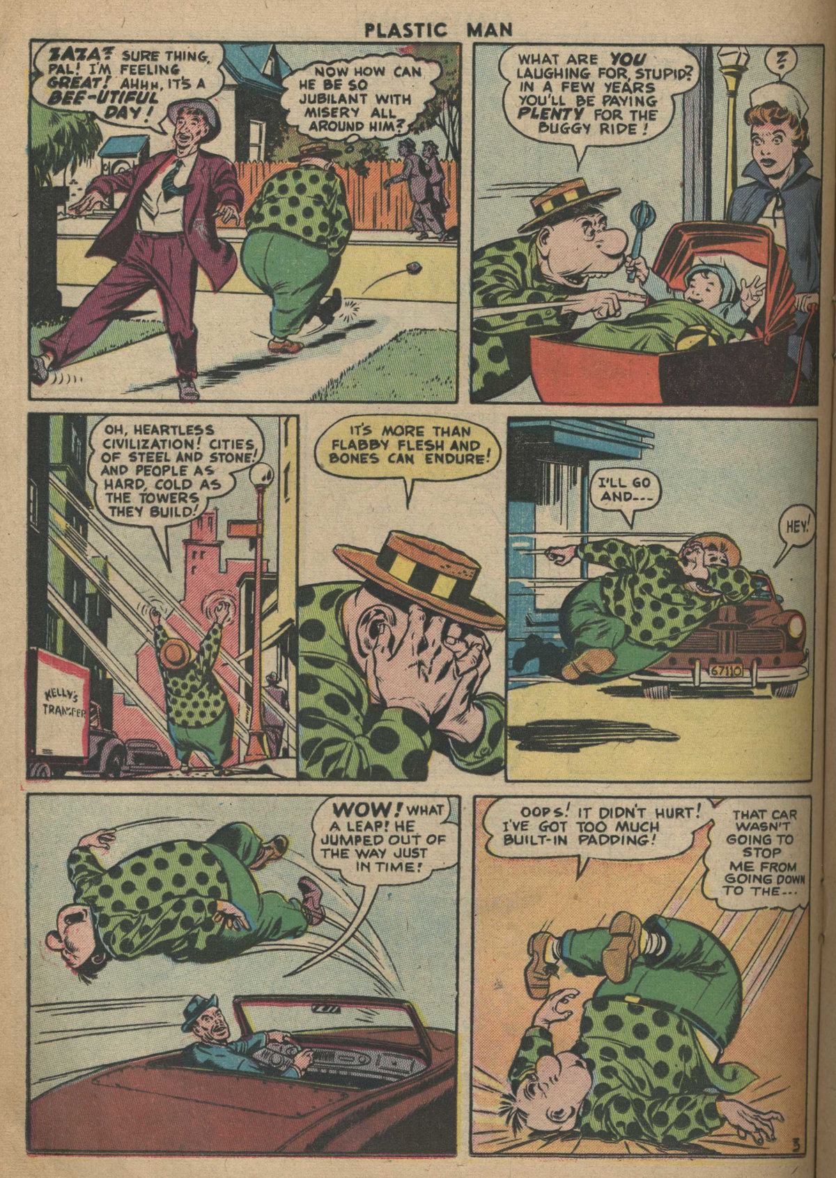 Read online Plastic Man (1943) comic -  Issue #57 - 16