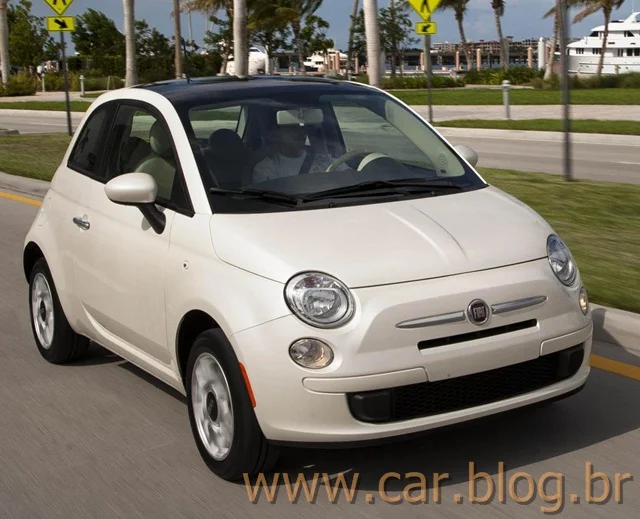 Fiat 500 Cult 1.4 Evo Flex - branco