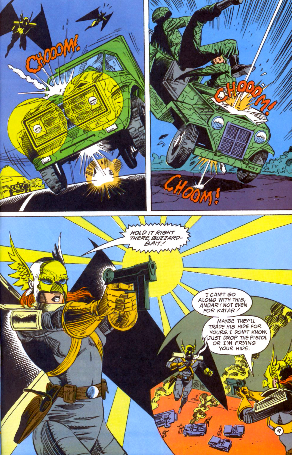 Read online Hawkworld (1990) comic -  Issue #25 - 20