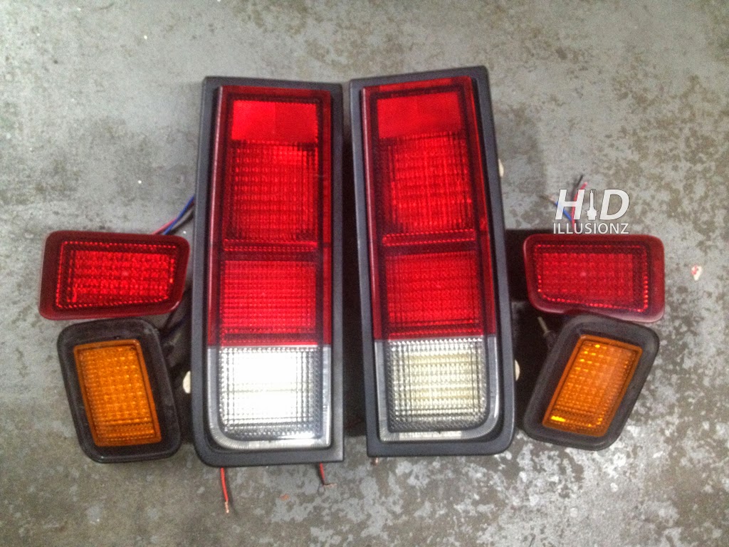 HID ILLUSIONZ Hummer H2 Sut Custom LED TailLight Retrofit