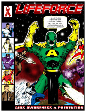 Lifeforce Comics and Publishing: HIV AIDS Awareness Comic Book