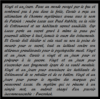 Absynthe cieux étaient cendres Klune