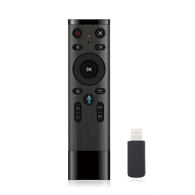 $6.79 / €5.83 Shipped for Q5 2.4G Wireless VoiceRemote Control Air Mouse for Smart TV/TV Box