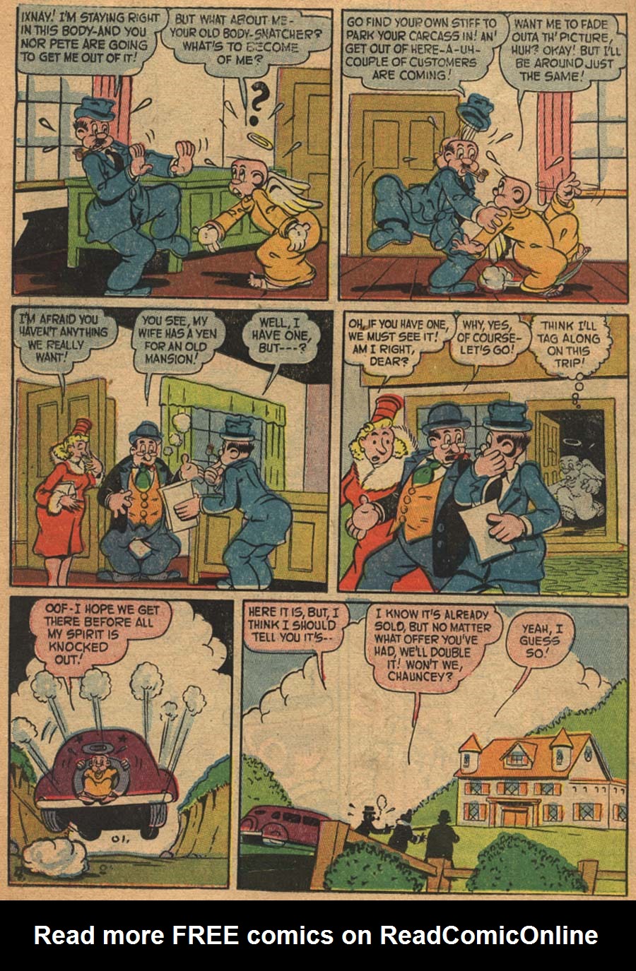 Read online Pep Comics comic -  Issue #59 - 36