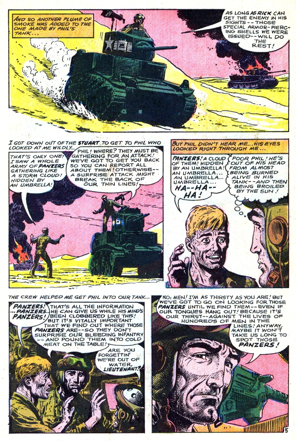 Read online G.I. Combat (1952) comic -  Issue #126 - 7