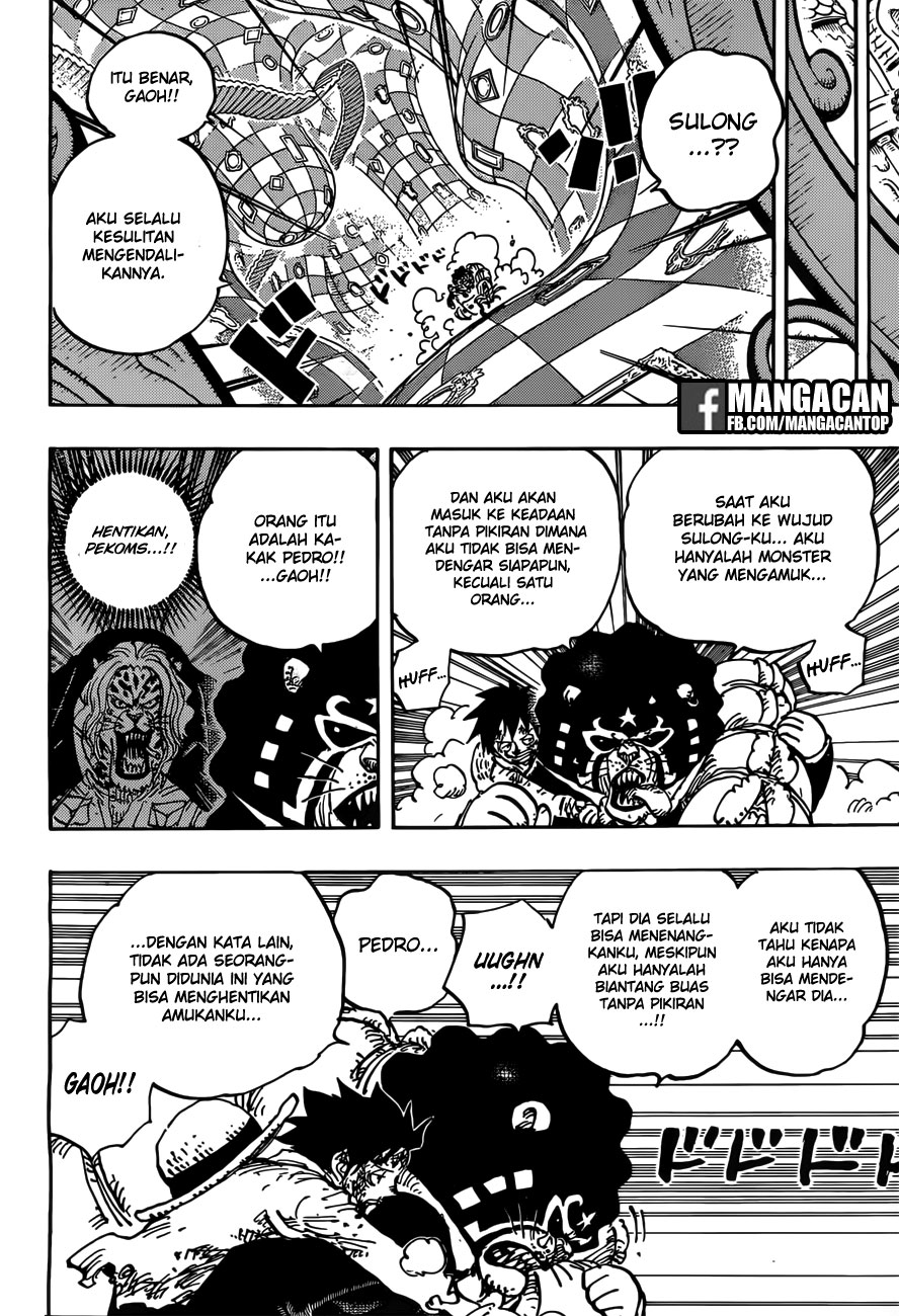 One Piece 897 - Rencana Pelarian ke Pulau Cacao Pekoms 04 One Piece 897 Rencana Pelarian ke Pulau Cacao Pekoms