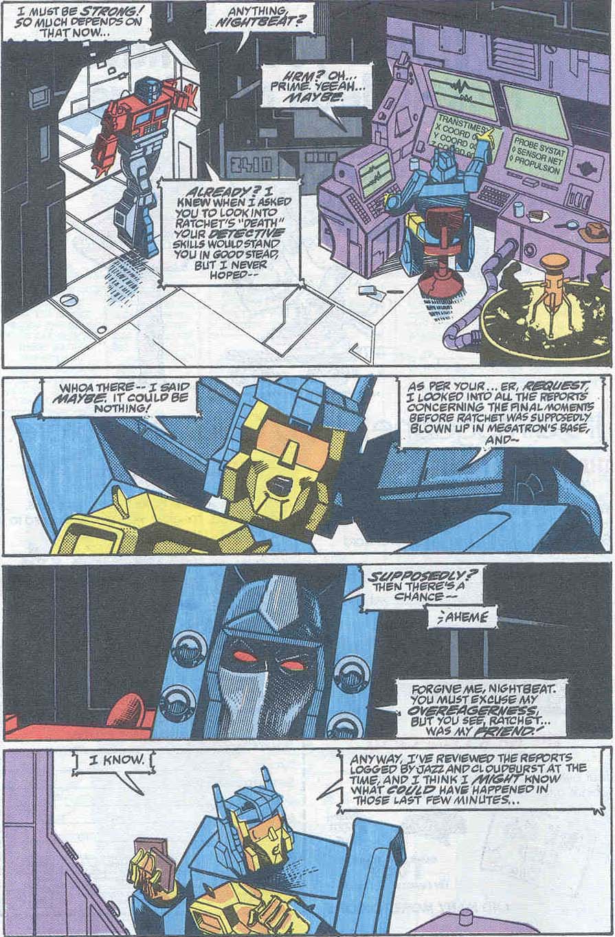 Read online The Transformers (1984) comic -  Issue #69 - 7