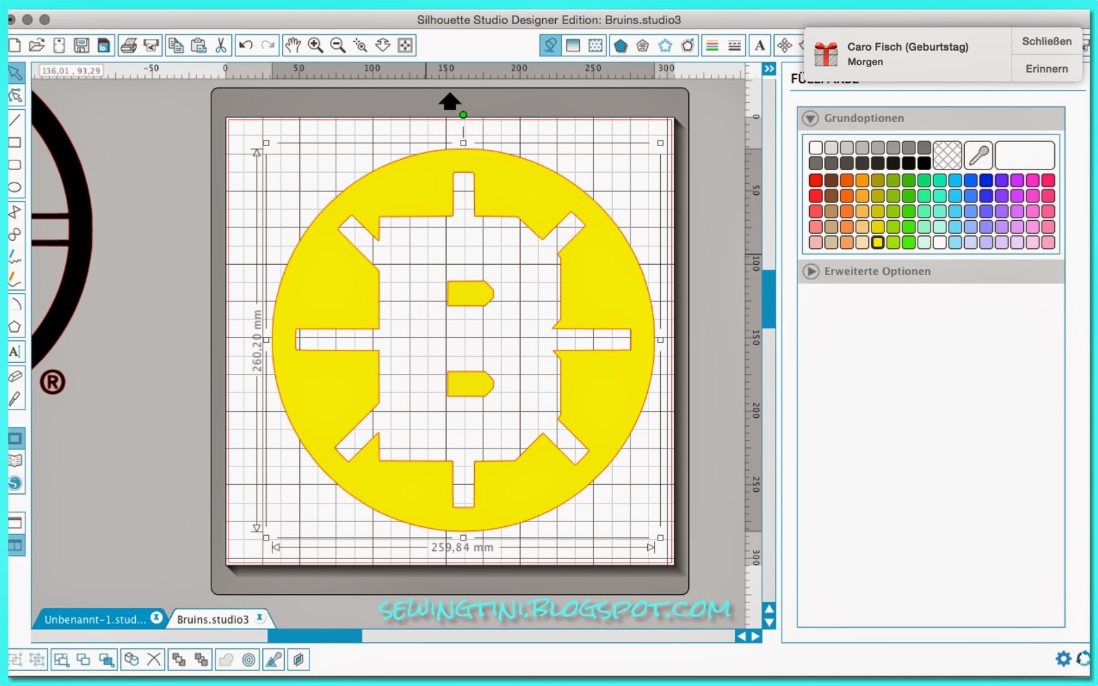 Tinis Plotter-Tutorials - Folge 5 - Nachzeichnen von mehrfarbigen Motiven