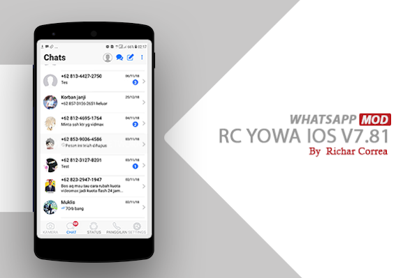 RC-yoWa iOS By Richar Correa V7.81 RC-yoWa iOS By Richar Correa V7.81