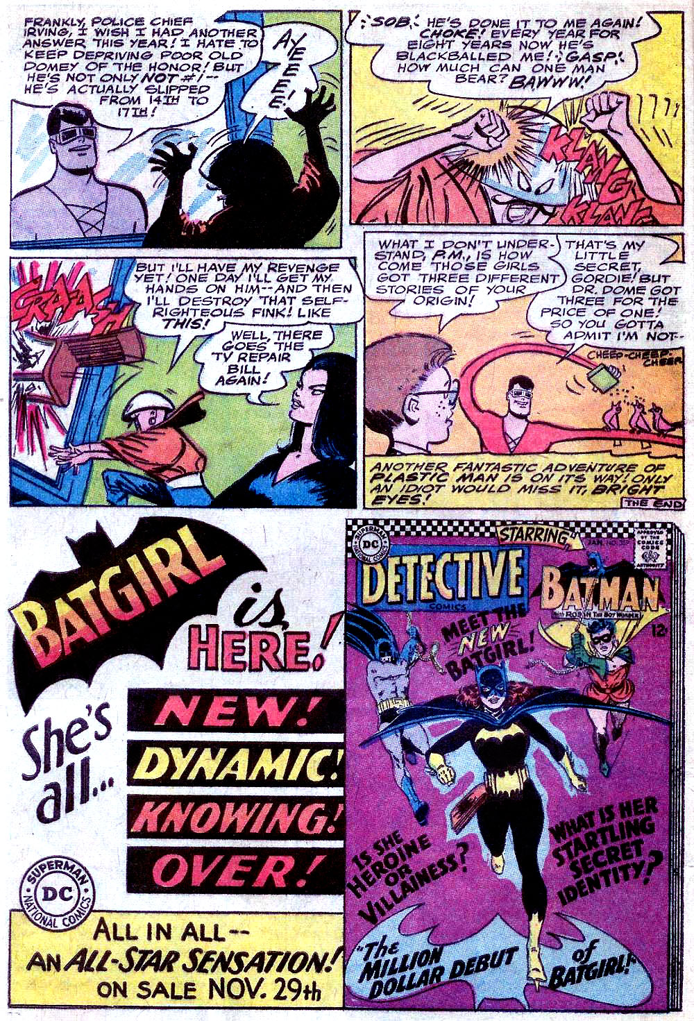 Read online Plastic Man (1966) comic -  Issue #2 - 25