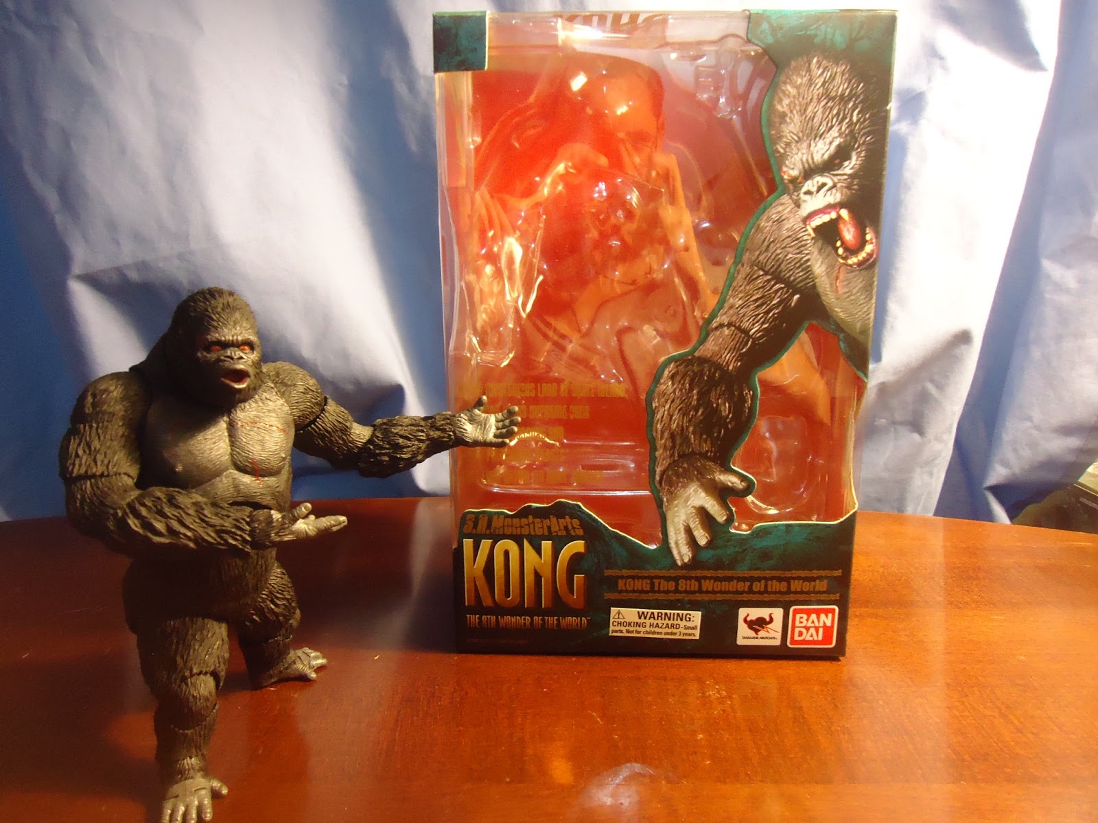 【未開封】S.H.モンスターアーツ キングコング KING KONG 8th Amazon.co.jp: TAMASHII NATIONS S.H.モンスターアーツ KING