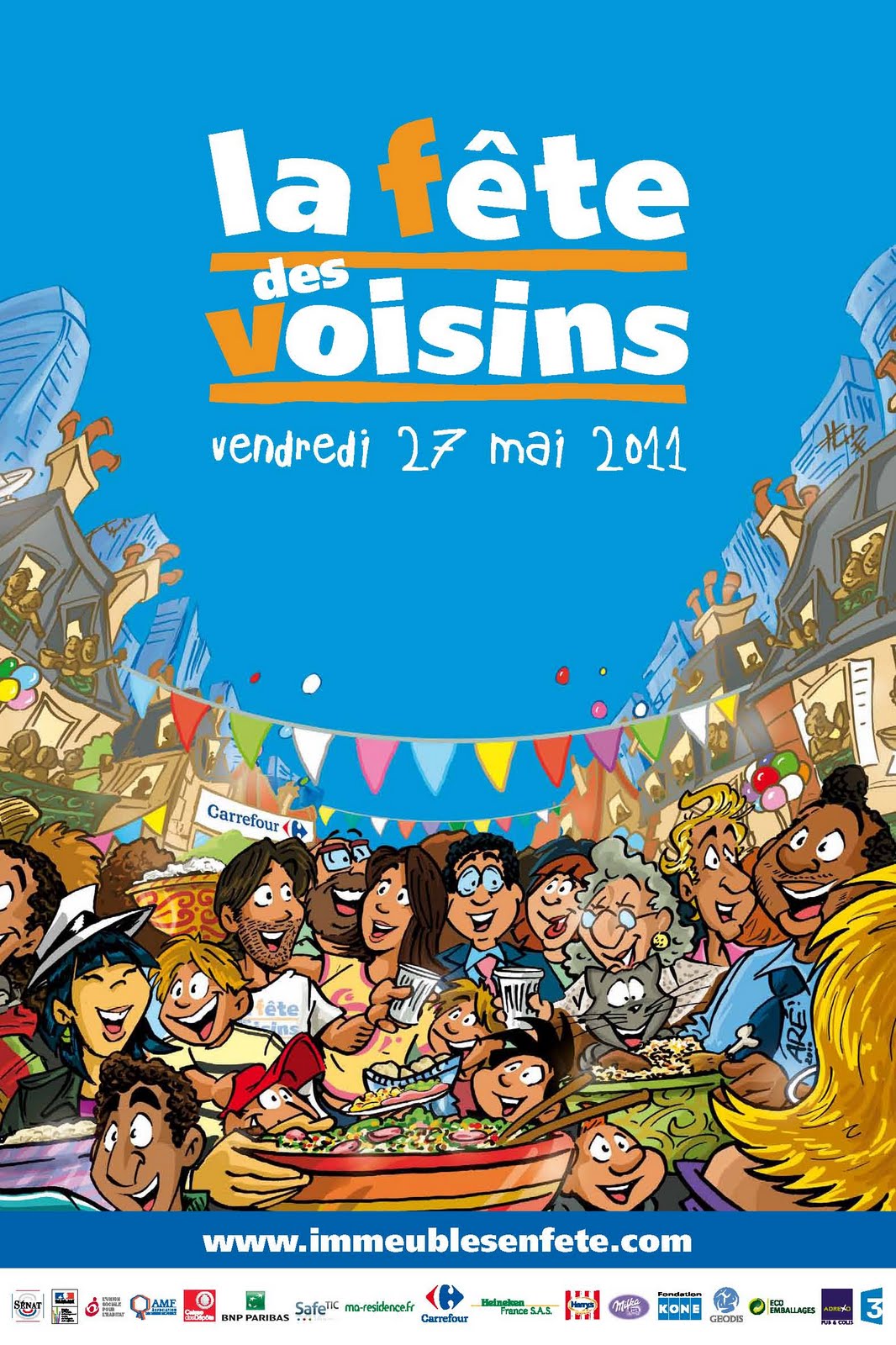 La vie se mange: La fête des voisins