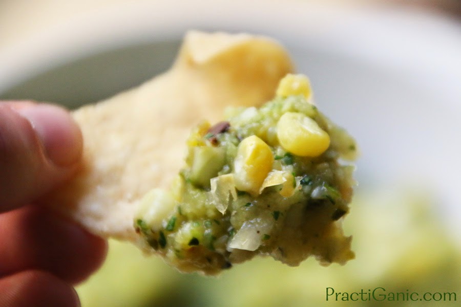 Roasted Zucchini & Corn Salsa PractiGanic Vegetarian Recipes and Organic Living