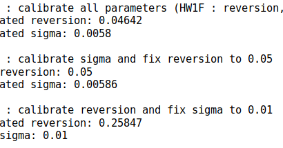 Path: QuantLib-Python: Hull-White one-factor model calibration