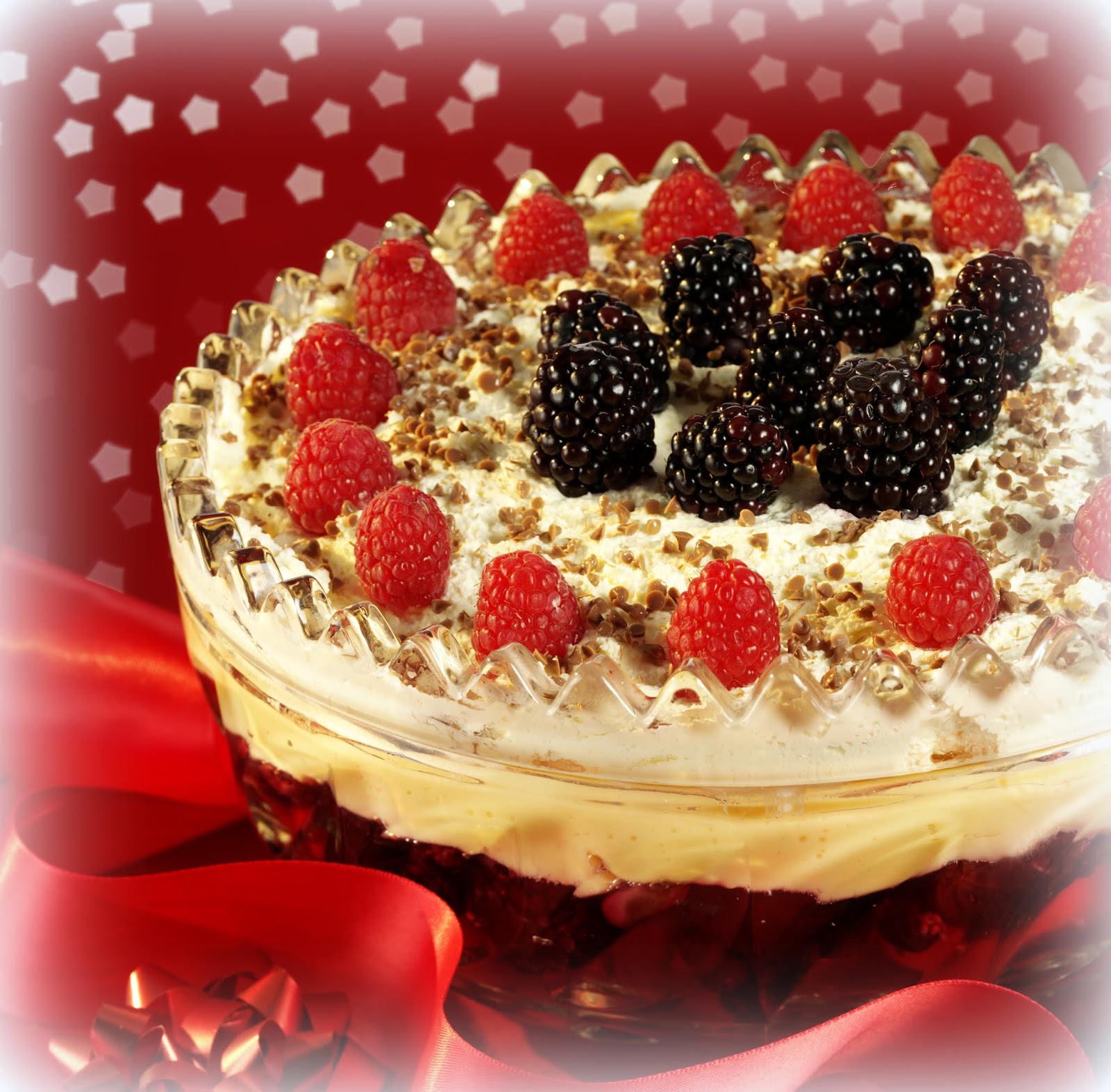 Perfect christmas cake recipe Traditional Trifle Recipe With Jelly And Custard