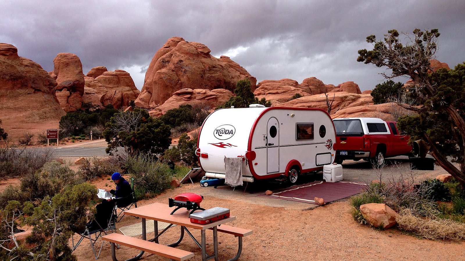 Camping Arches National Park Trip to Park