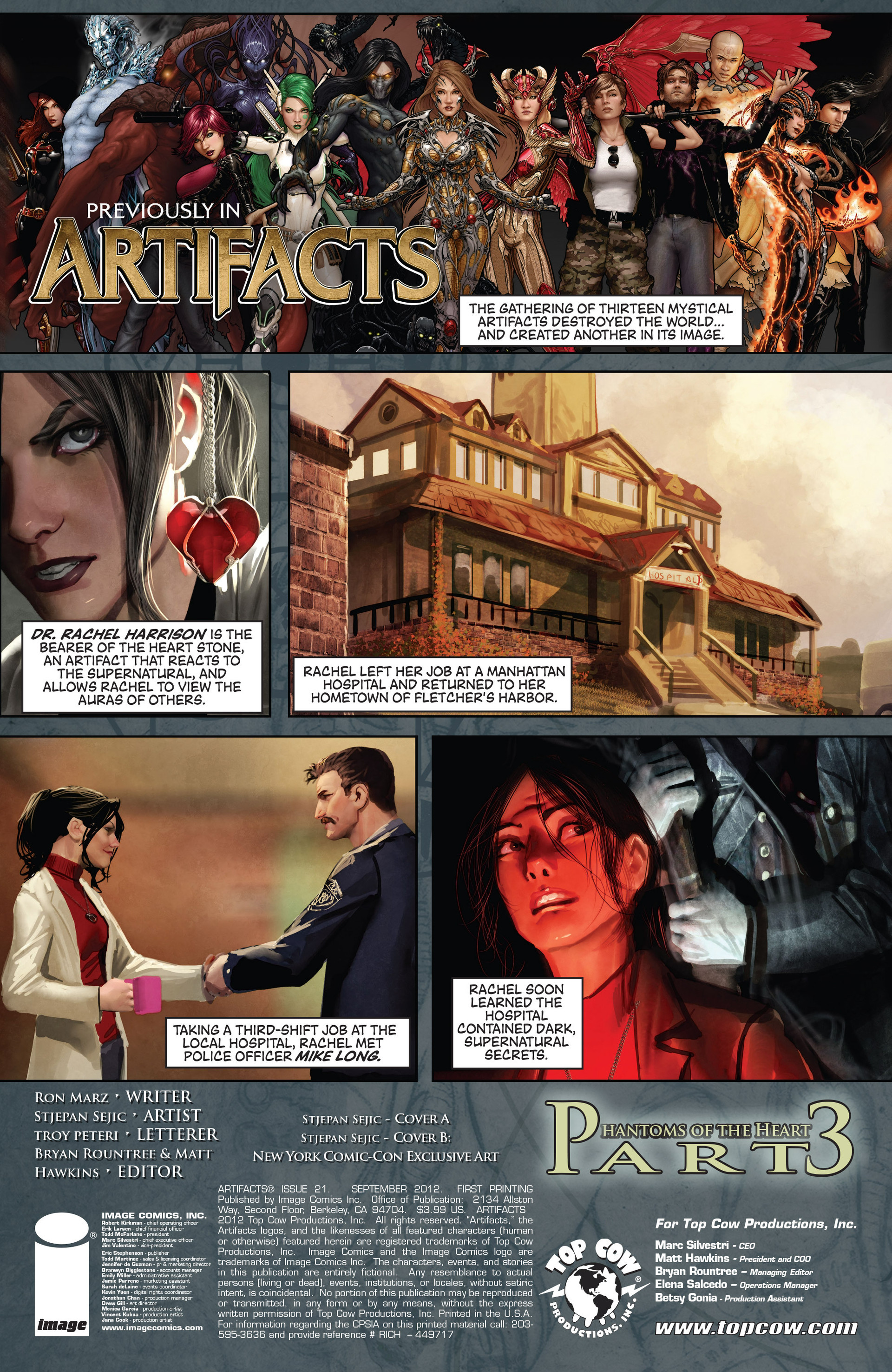Read online Artifacts comic -  Issue #21 - 2