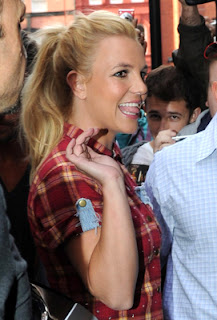 Britney At KIIS FM London