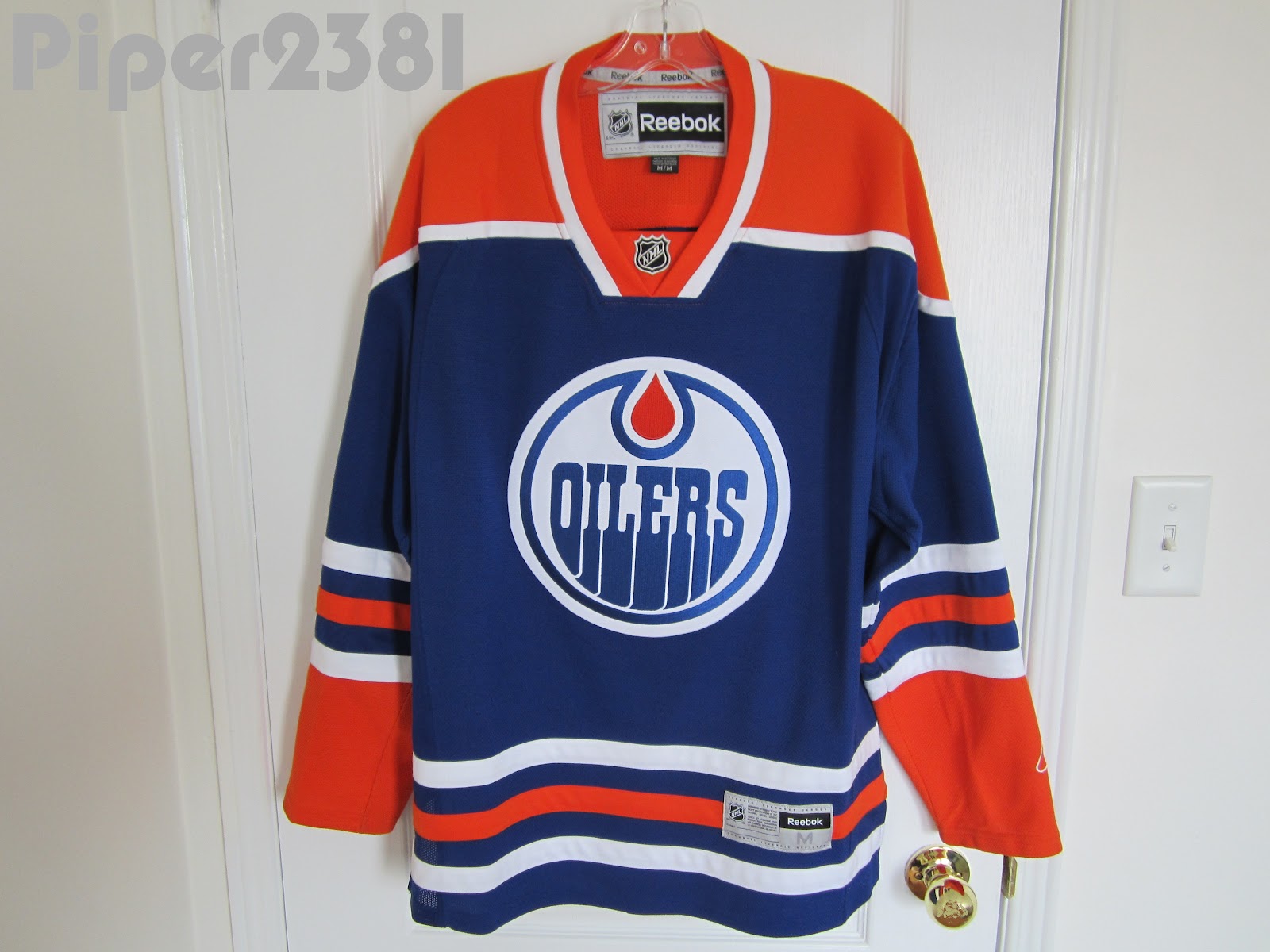 Piper2381 Edmonton Oilers Jersey