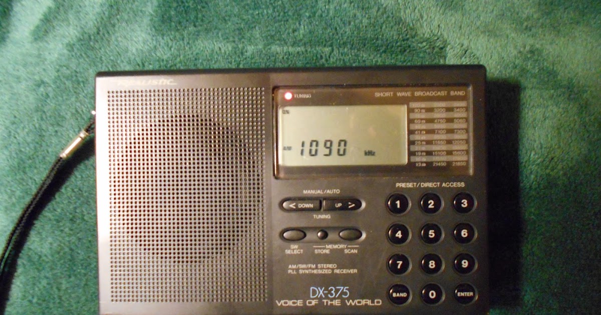 Interrock Nation The REALISTIC DX375 a great MW Long Distance