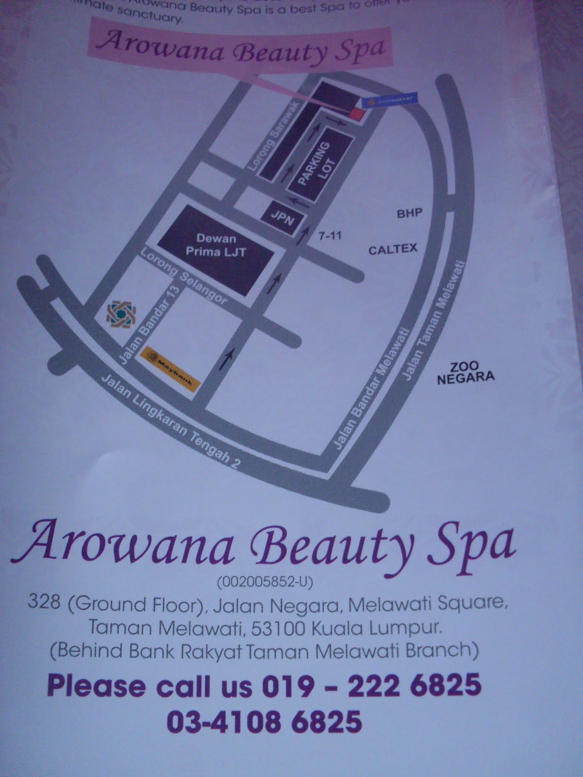 Sue S Sanctuary Arowana Beauty Spa Taman Melawati Kuala Lumpur Review From Voucher Purchased From Mydeal Com My