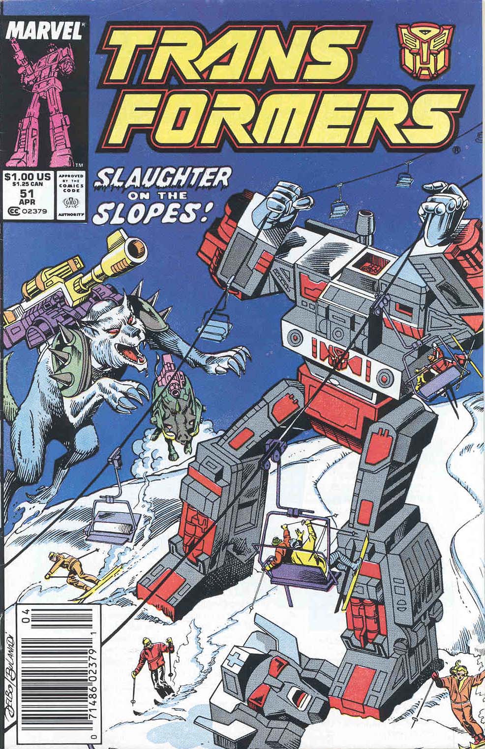 The Transformers (1984) issue 51 - Page 1