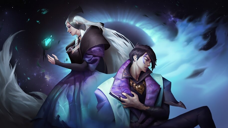 Aphelios and Alune, LoL, 4K, #3.1525