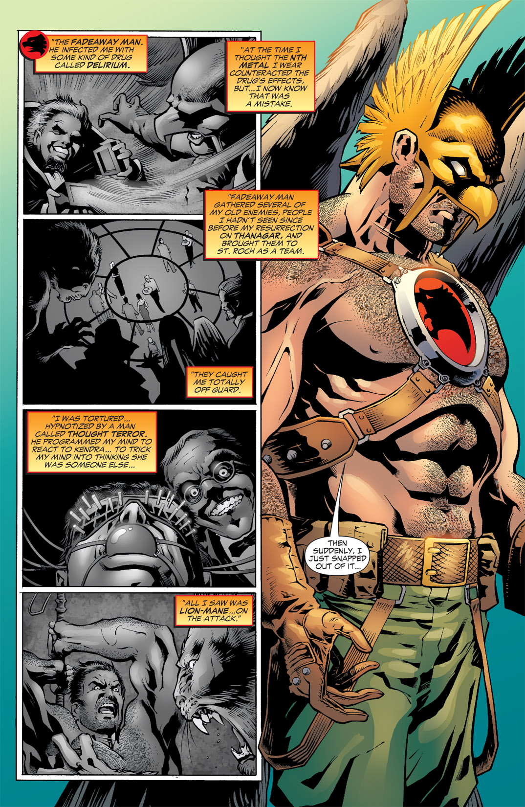 Read online Hawkman (2002) comic -  Issue #40 - 8