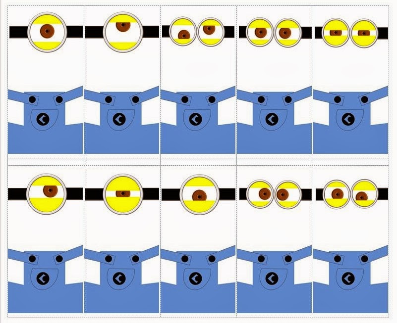 Minion Printable Cutouts Printable World Holiday