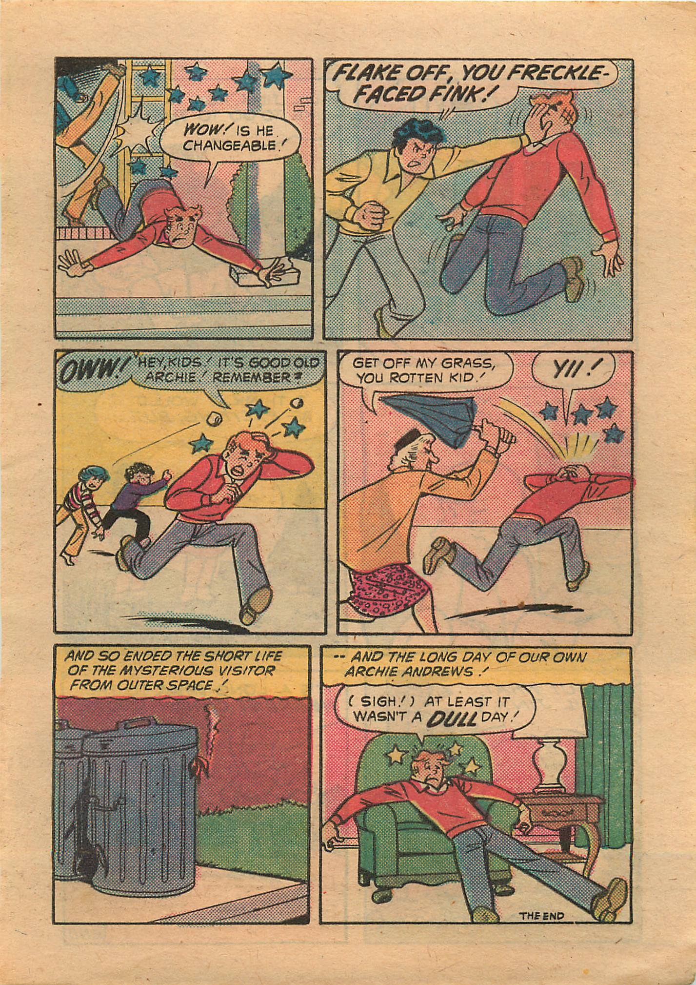 Read online Archie...Archie Andrews, Where Are You? Digest Magazine comic -  Issue #19 - 127