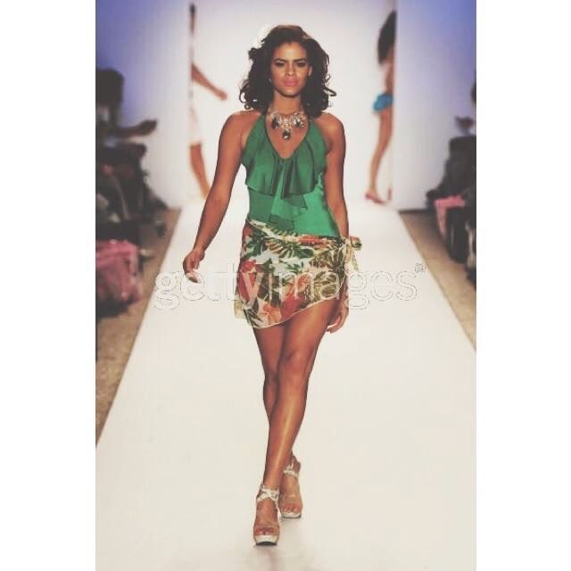 Walking for Nicolita at MBFW