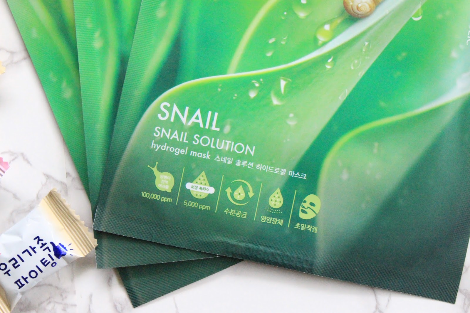Korean Snail Masks? Yes! Natalie Rohman