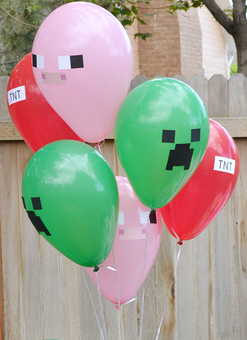 Aly Dosdall Diy Minecraft Party Decor Part 2 Aly Dosdall Diy Minecraft Party Decor Part 2