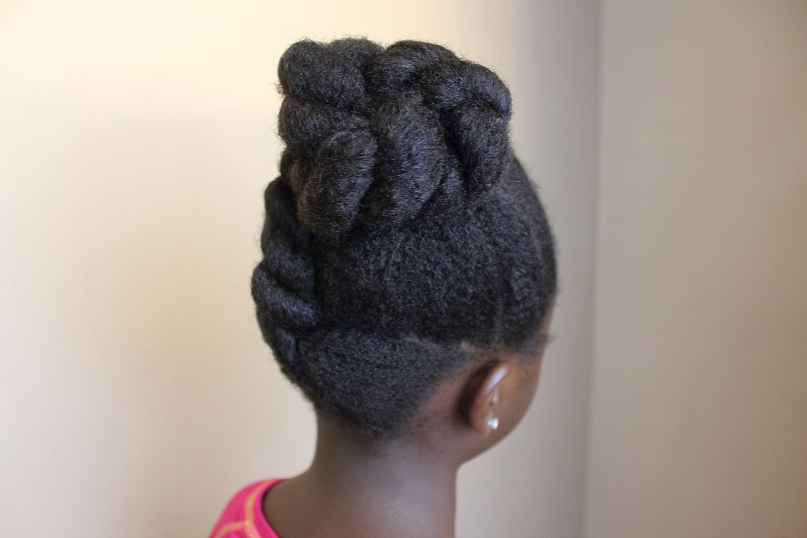 Discoveringnatural Big Sis S Award Faux Flat Twist Updo Natural