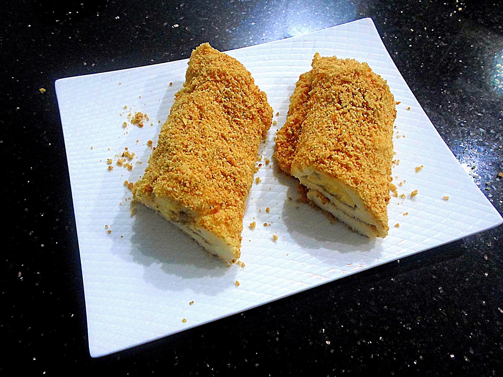 Cookie&amp;Cake Town Muzlu Muhallebili Rulo Pasta