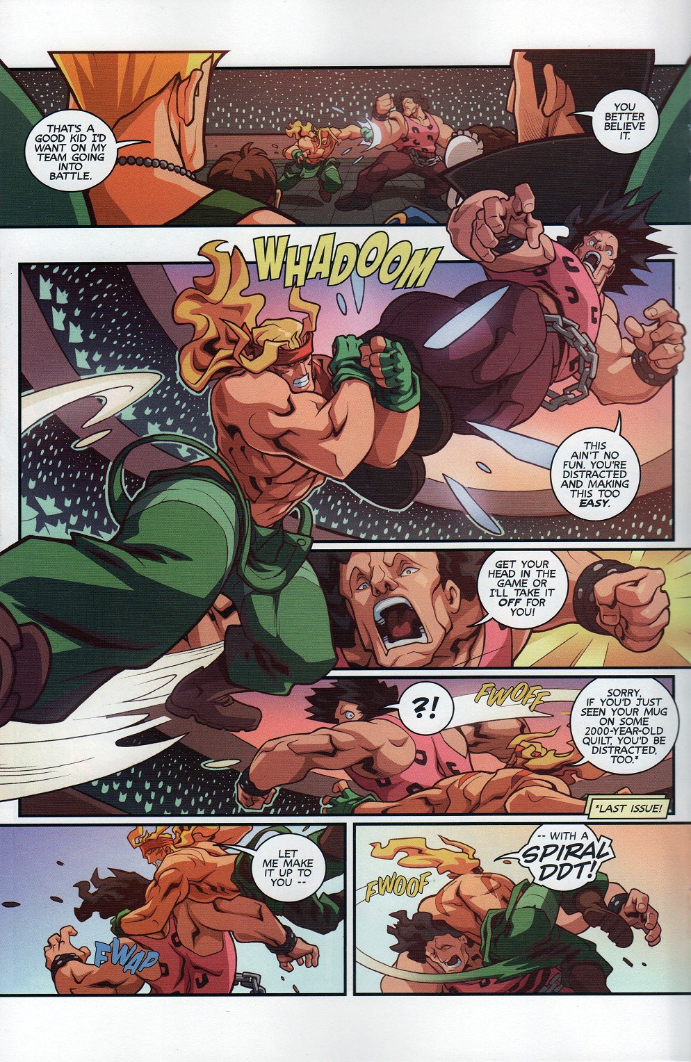 Read online Street Fighter Unlimited comic -  Issue #8 - 16