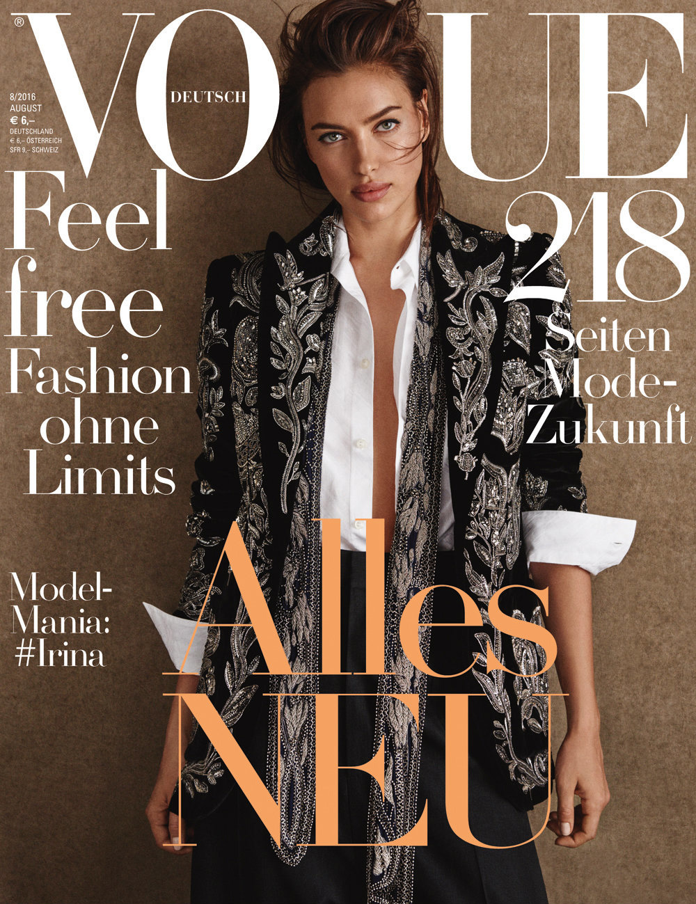 Vogue's Covers: Irina Shayk