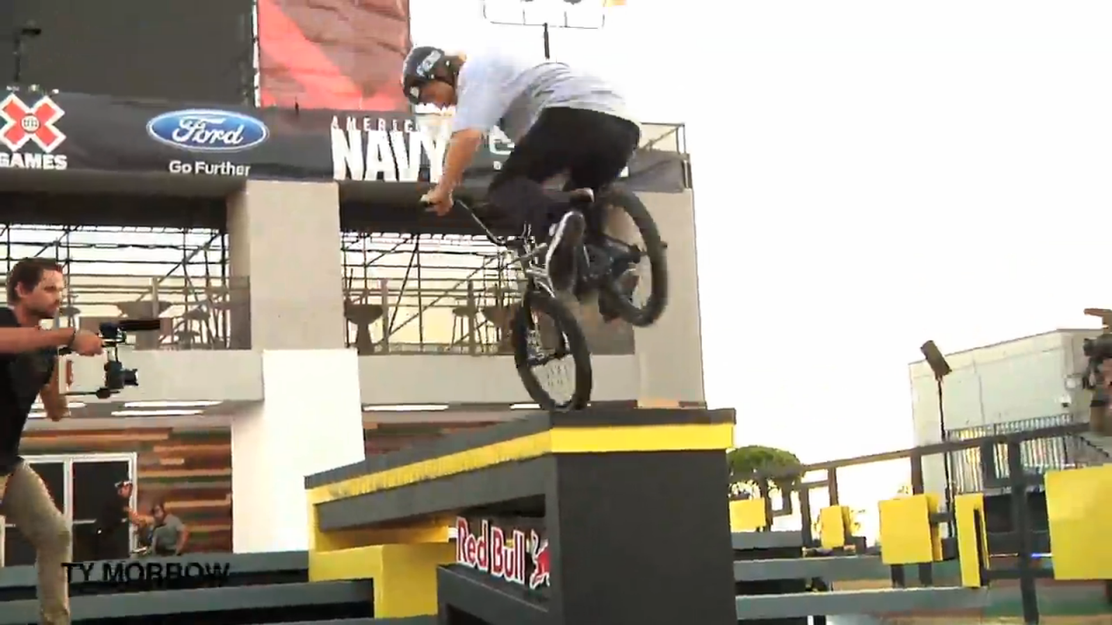Primer dia de los XGames LA entrenamientos Street BMX ArteargoBMX en