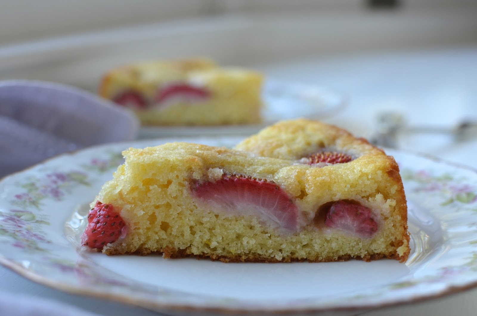 Playing with Flour Strawberry buttermilk cake