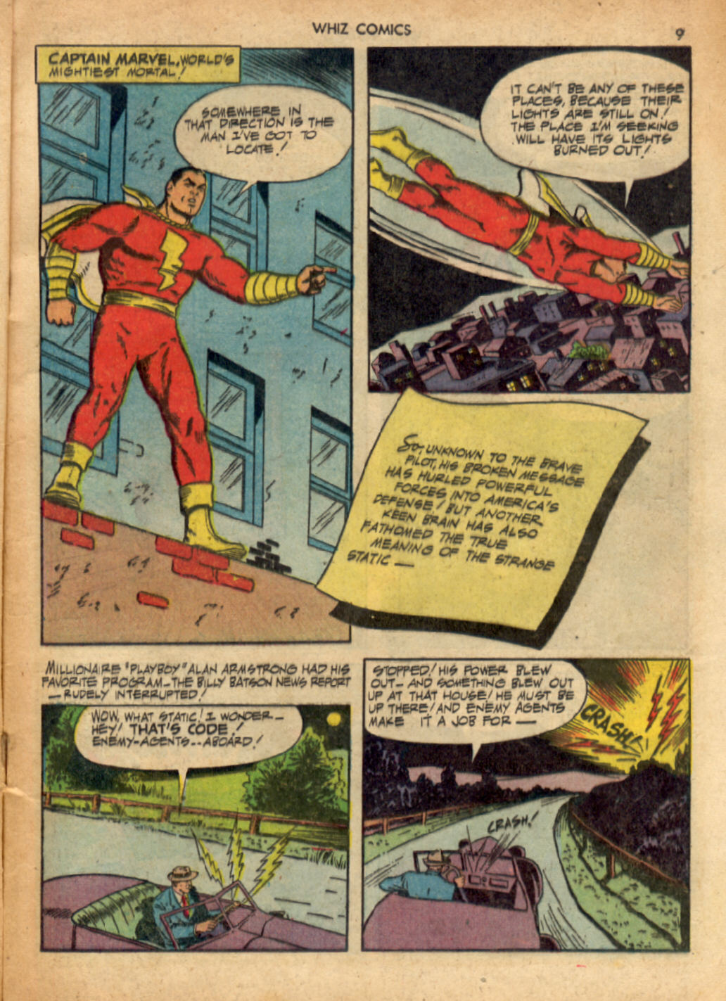 Read online WHIZ Comics comic - Issue #33 - 9