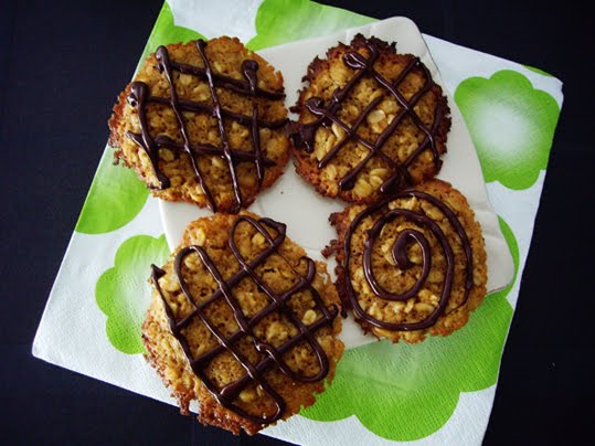 Galletas De Avena Y Chocolate
