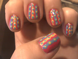 ball nails crack beach nailpolish colors paula picked dots stripes interest wanted added three