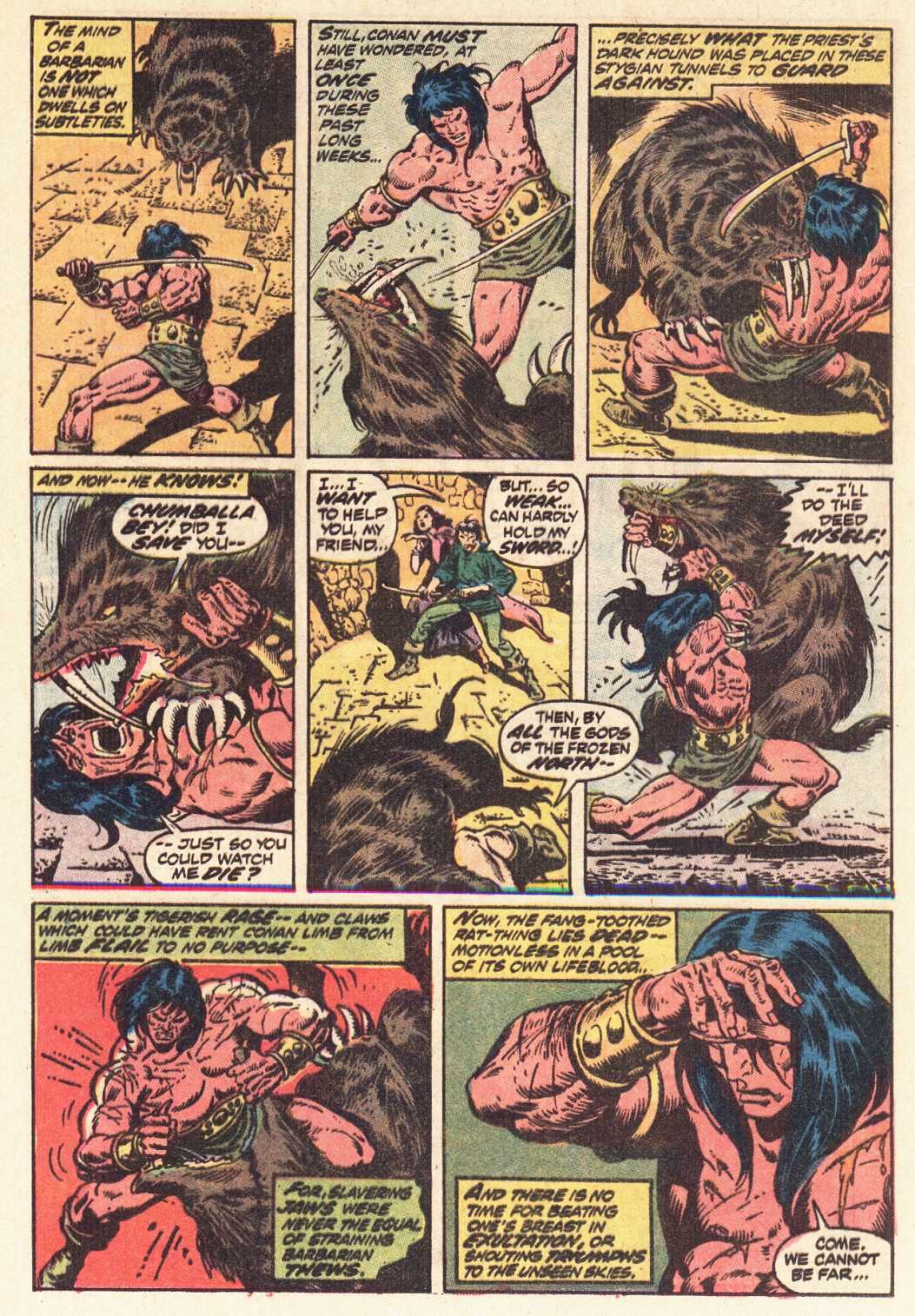 Read online Conan the Barbarian (1970) comic -  Issue #26 - 17