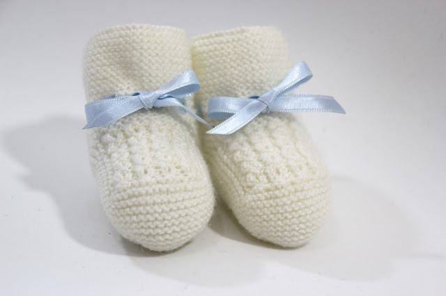 6 patrones gratis de patucos de bebe diy