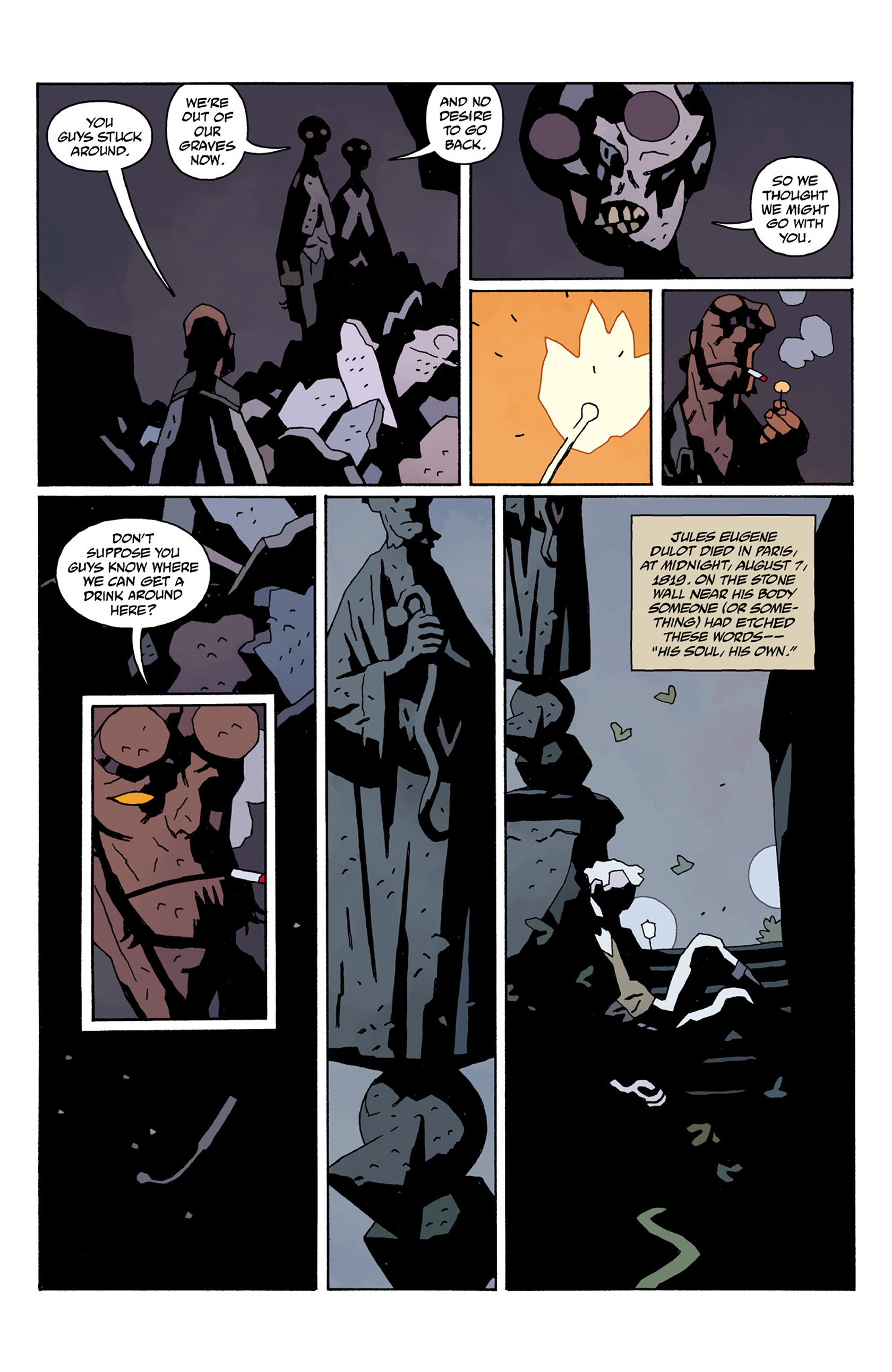 Read online Hellboy In Hell comic -  Issue # _TPB 1 - 125