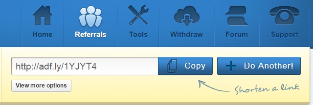 Cara Dapatkan Uang dari FB, Twitter dan SosMed dari Adf.ly Cara Dapatkan Uang dari FB, Twitter dan SosMed dari Adf.ly