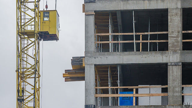 Budowa River Tower Bydgoszcz KWK Construction