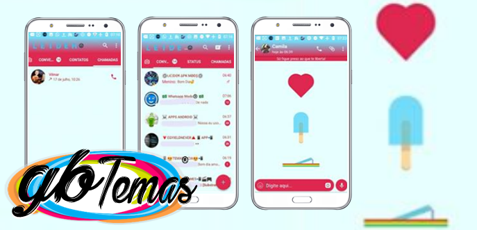 Tema GBWhatsapp - Cute 120