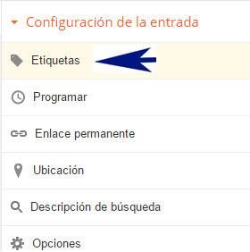 Que es una Etiqueta en blogger